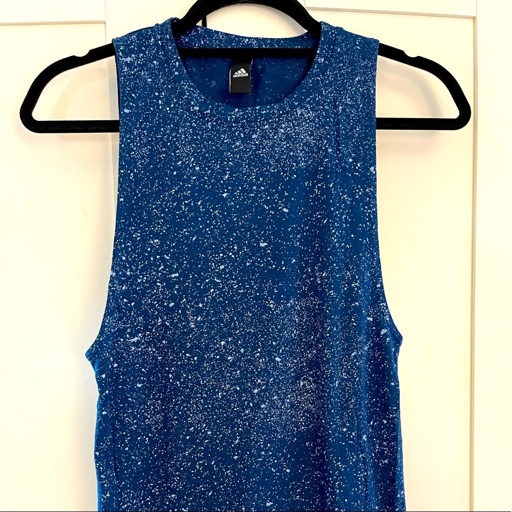 Adidas Sleeveless Top XS Blue